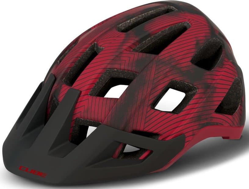 Cube Helm BADGER Rot Modell 2024
