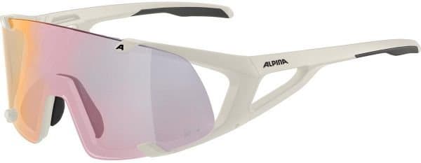 Alpina Hawkeye S QV cool-grey matt / Varioflex rainbow mirror lens Grau Modell 2024