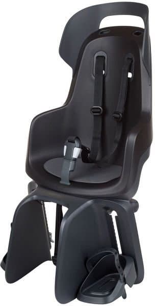 Bobike GO Kindersitz - Gepäckträgermontage Schwarz Modell 2026