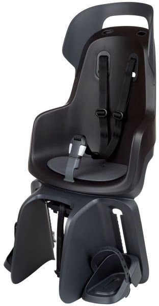 Bobike GO MIK HD Kindersitz - Gepäckträgermontage Schwarz Modell 2026
