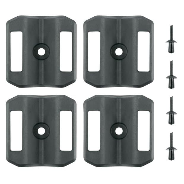 SKS Infinity Universal Rahmengummis Set (4 Stk.) Schwarz Modell 2026