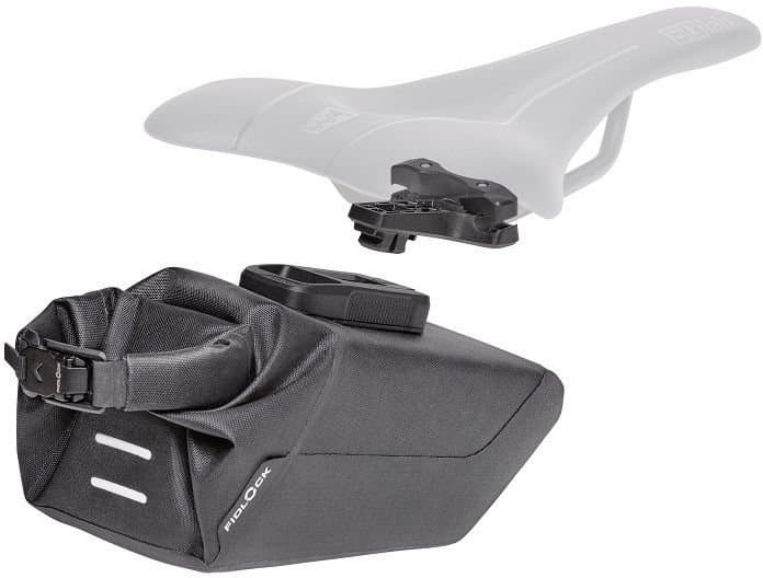 Fidlock Pinclip Satteltasche M mit Halterung Schwarz Modell 2026