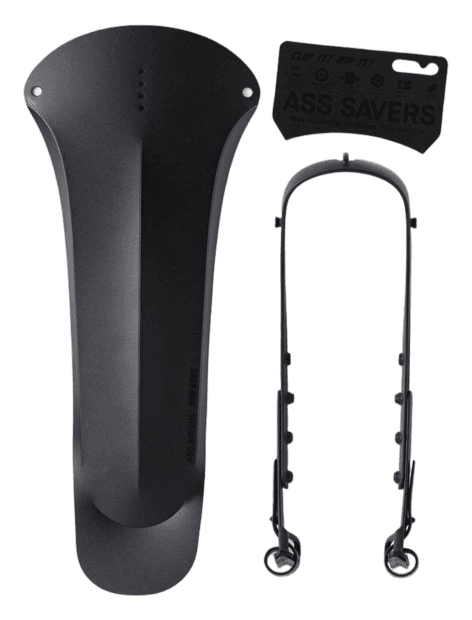 Ass Savers WMS-1 Win Wing MTB Spritzschutz HR Stealth Schwarz Modell 2026