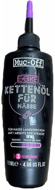 Muc-Off E-Bike Wet Lube 120 ml Schwarz Modell 2026