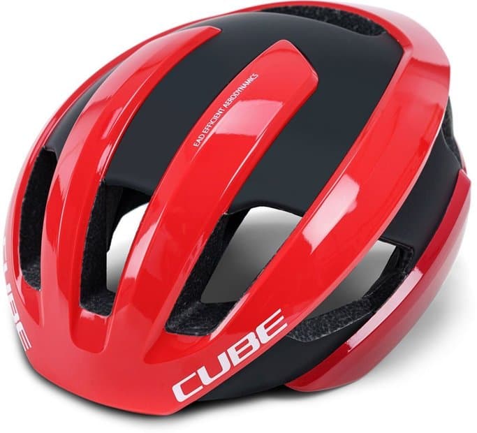 Cube Helm HERON Rot Modell 2024