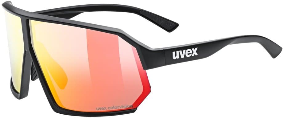 Uvex Sportstyle 237 Cv Black M./Mir.Red Schwarz Modell 2026