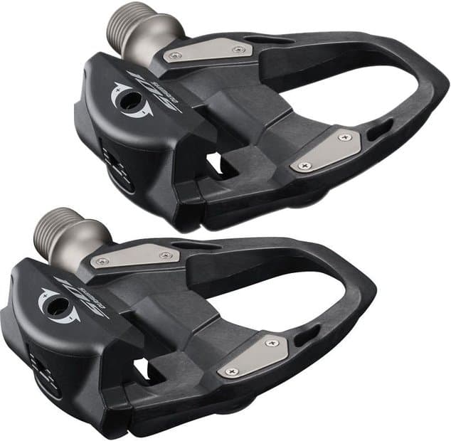 SHIMANO Pedal 105 PD-R7000 Pedal - Rennrad-Klickpedal für SPD-SL Schuhe
