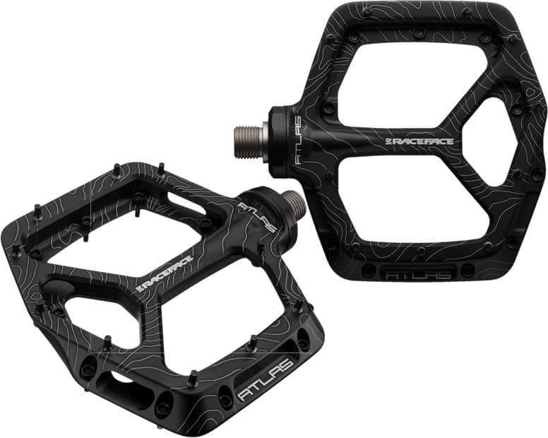 Race Face Atlas Plattform Pedale Schwarz Modell 2026
