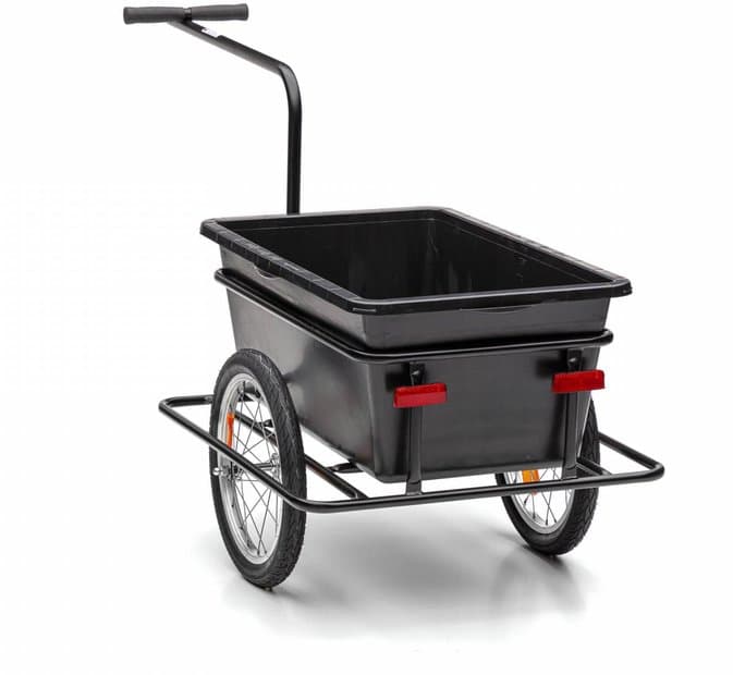 Roland Anhänger Roland Big Boy 16" Hochdeichsel Kunststoffwanne mit Kupplung ohne Deckel