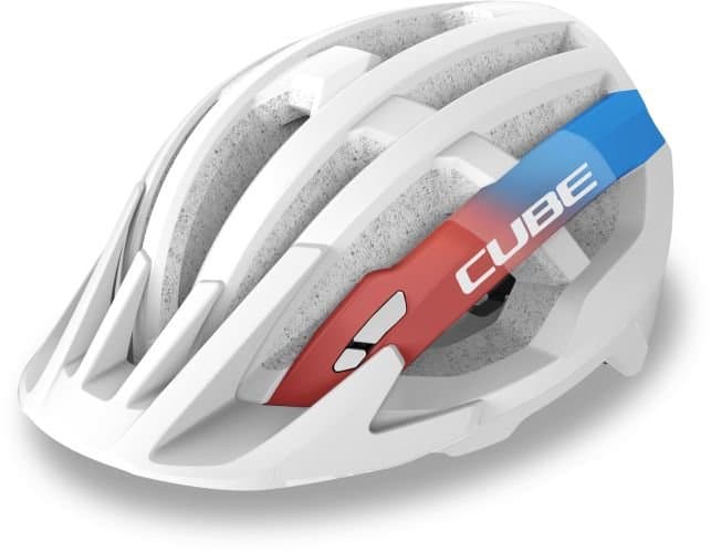Cube Helm OFFPATH Teamline Weiß Modell 2024