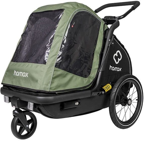 Hamax Regencover für Pluto M Grün Modell 2026