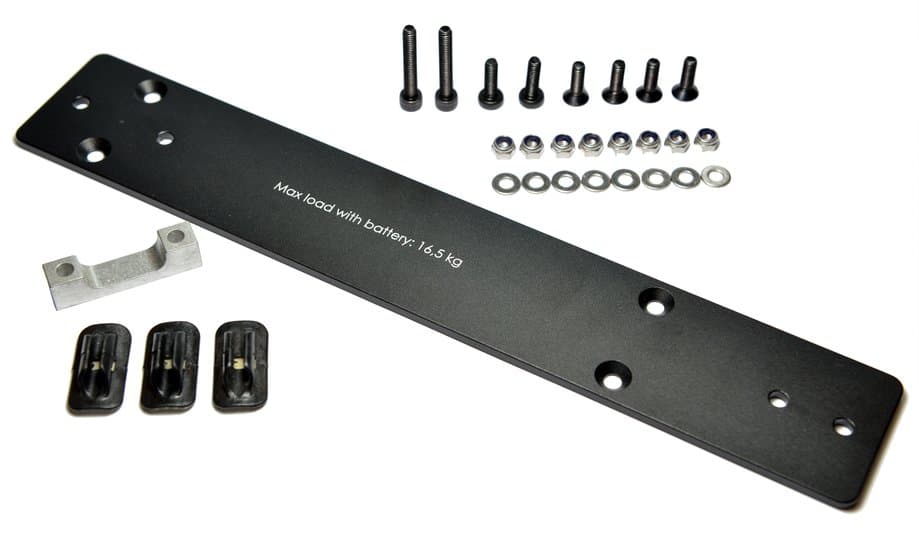 Bergamont Long Range Adapter Set E-Ville Schwarz Modell 2024