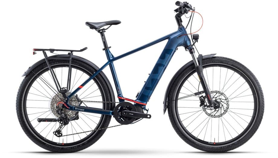 Husqvarna Gran Tourer GT2 Blau Modell Aktion