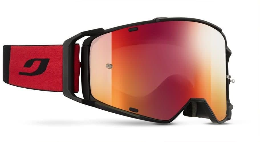 Julbo Shuttle Goggle Schwarz/Rot - Flash Rot Modell 2025