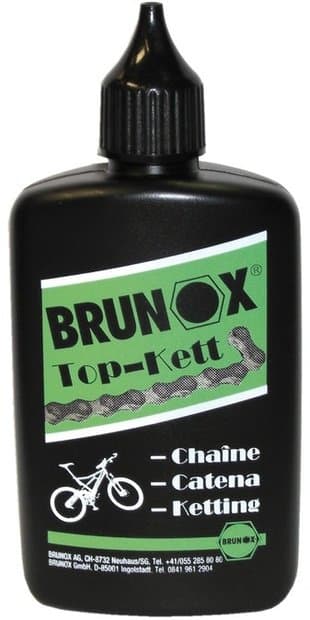 Brunox Top-Kett Kettenschmiermittel, Tropfflasche - 100ml Schwarz Modell 2025