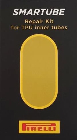 Pirelli Flickset SmarTUBE 10 Patches + Kleber Schwarz - Fahrrad Reparaturset