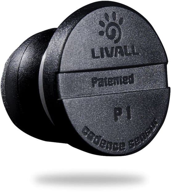 Livall P1 Trittfrequenz Sensor Schwarz Modell 2024