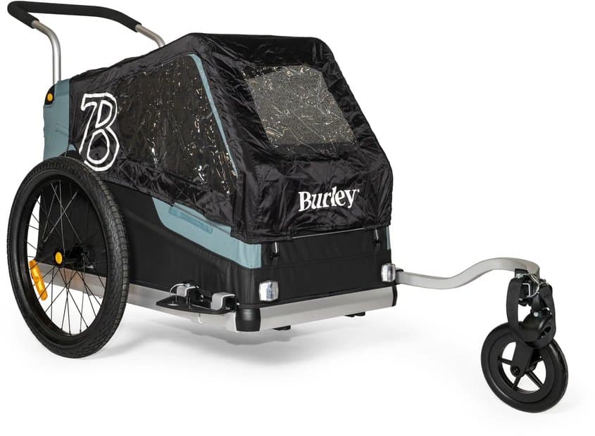BURLEY Regenverdeck Bark Ranger Standard Schwarz Modell 2024