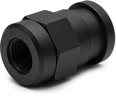 Qeridoo Vollachsadapter M12x1,0 Schwarz Modell 2025