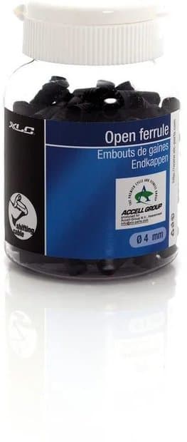 XLC Endkappen für Schaltaußenhüllen SH-X08 - 100 Stück Schwarz Modell 2026