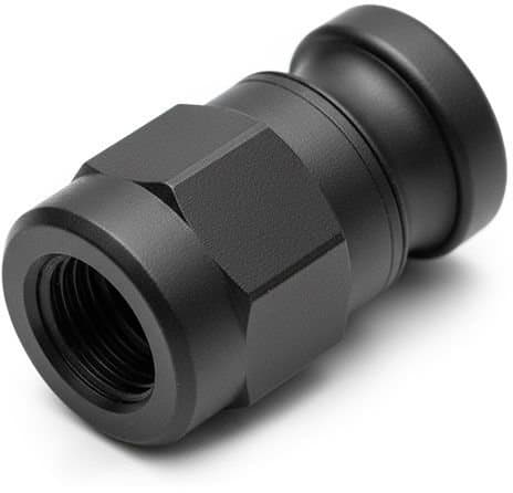 Qeridoo Vollachsadapter M12x1,25 Schwarz Modell 2025