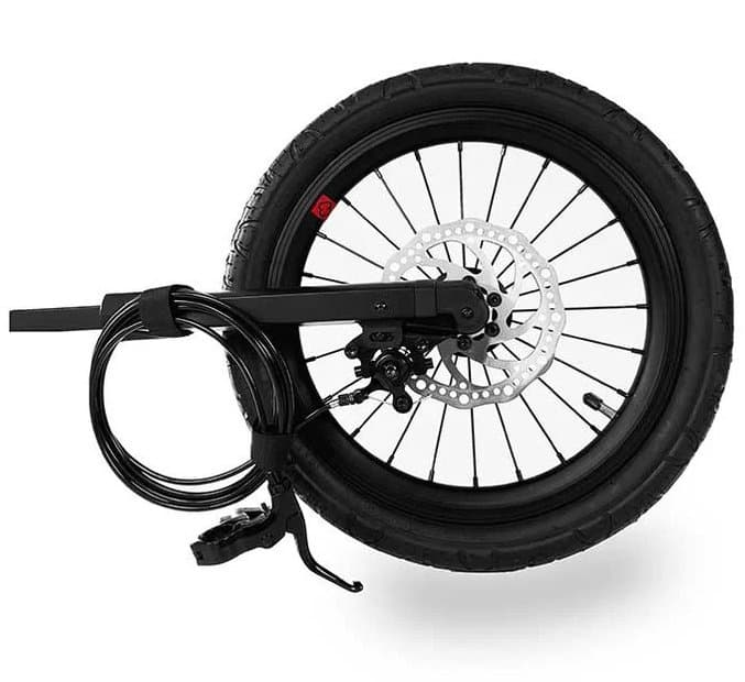 Hamax Jogger-Set für Outback mit Bremse Schwarz Modell 2026