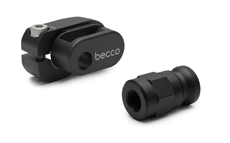 Qeridoo Vollachskupplung M10x1,0 Schwarz Modell 2025