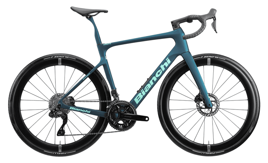 Bianchi Infinito Pro - 105 Di2 Türkis Modell 2026