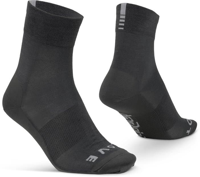 GRIPGRAB Merino Lightweight SL Sommer Socken Grau Modell Aktion