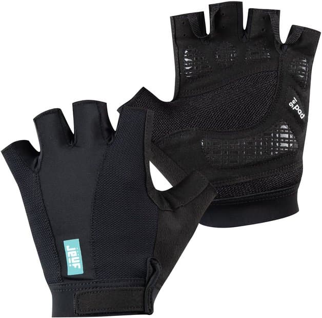 Jeuf Essential Solid Kurzfinger Handschuhe Schwarz Modell 2025