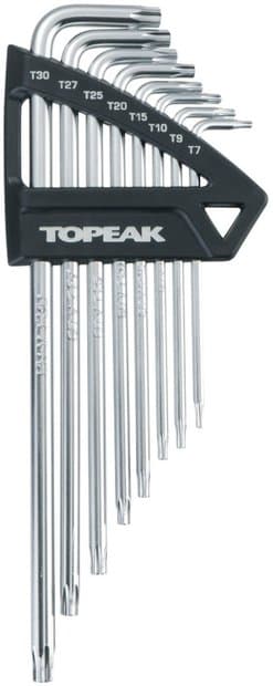 Topeak Torx Wrench L-Schlüssel Set Silber Modell 2026
