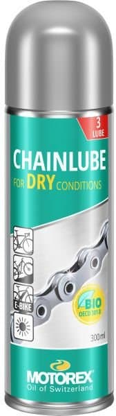 Motorex Chainlube for Dry Conditions Kettenöl Spray - 300 ml Grau Modell 2026