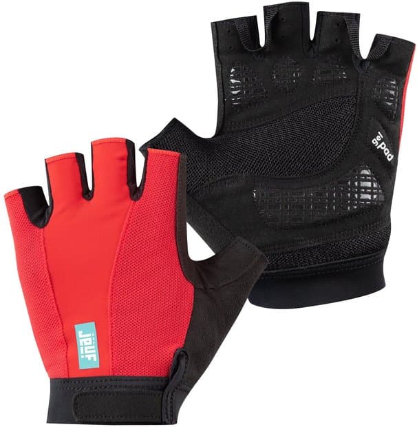 Jeuf Essential Solid Kurzfinger Handschuhe Schwarz Modell 2025