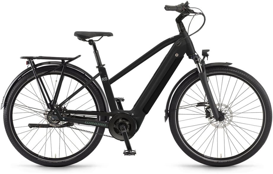 Winora Sinus R8f Schwarz Modell Aktion