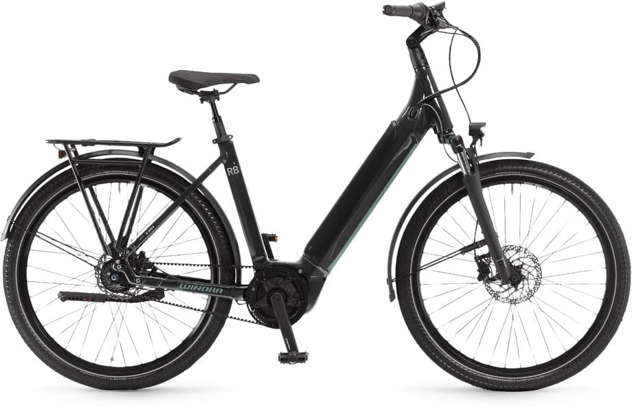 Winora Sinus R8f Schwarz Modell Aktion