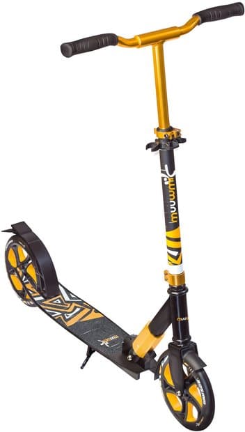 Muuwmi Aluminium Scooter Deluxe 205 mm Gold Modell 2024