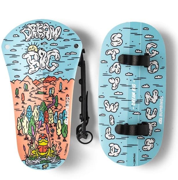 BUMBINOS Spritzschutz HR + Rahmen Splash Pack Dream Big Blau Modell 2026
