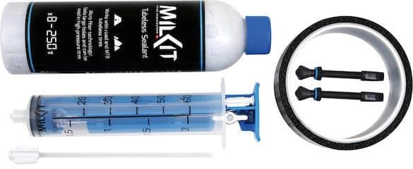 MILKIT Tubeless Conversion Kit, Felgenband - 25 mm Schwarz Modell 2024