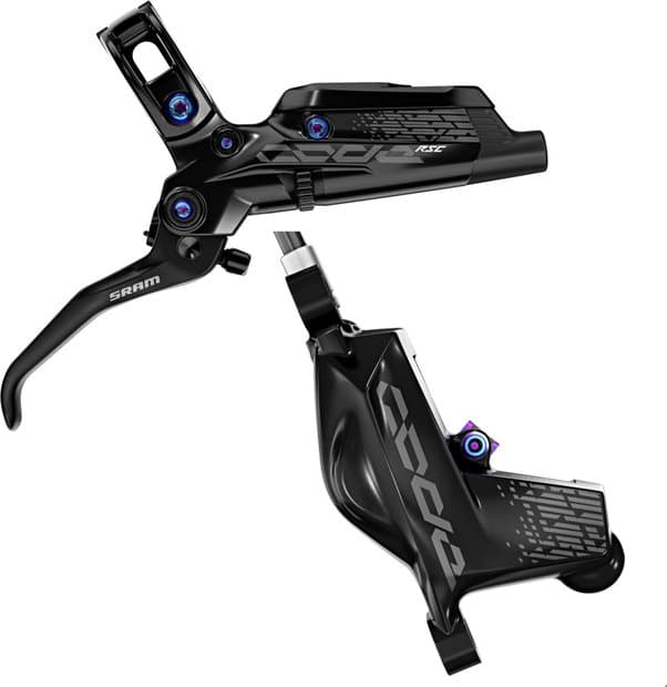 SRAM Code RSC 4-Kolben Scheibenbremse - hinten Schwarz Modell 2024