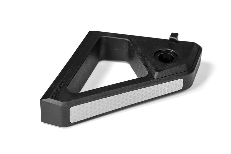 Qeridoo Radabweiser mit Buggyradhalter Schwarz Modell 2024