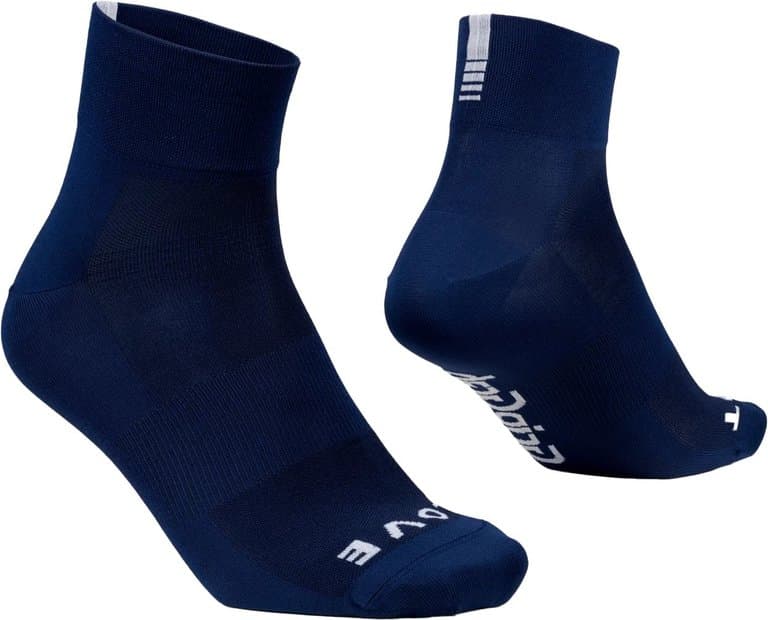 GRIPGRAB Lightweight SL Short Sommer Socken Blau Modell Aktion