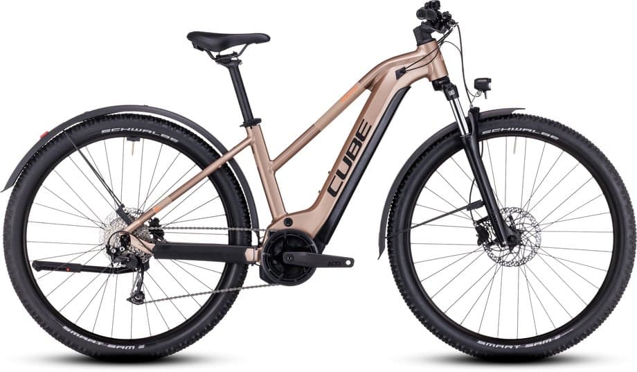 Cube Reaction Hybrid Performance 500 Allroad Braun Modell Aktion