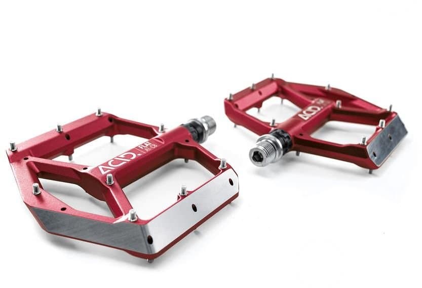 Cube ACID Pedale FLAT A1-CB Rot Modell 2024