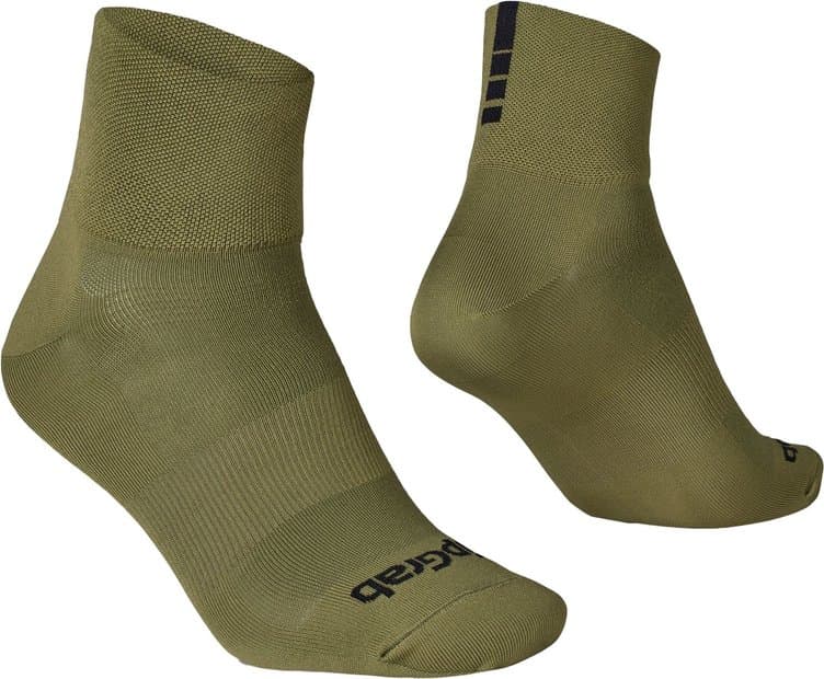 GRIPGRAB Lightweight SL Short Sommer Socken Grün Modell Aktion
