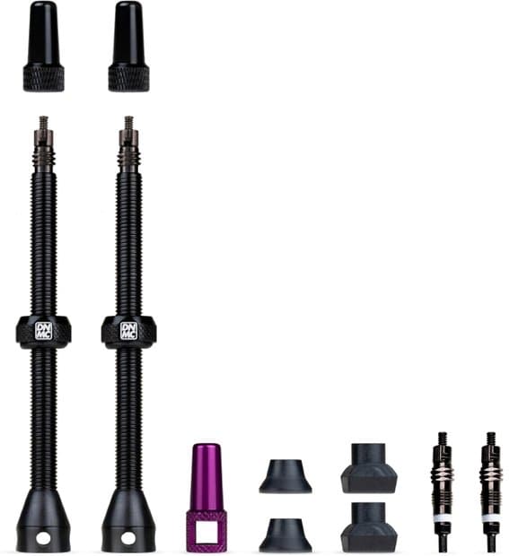 Dynamic Tubeless Ventil Barkeeper Aluminium SV - 80mm Schwarz Modell 2026