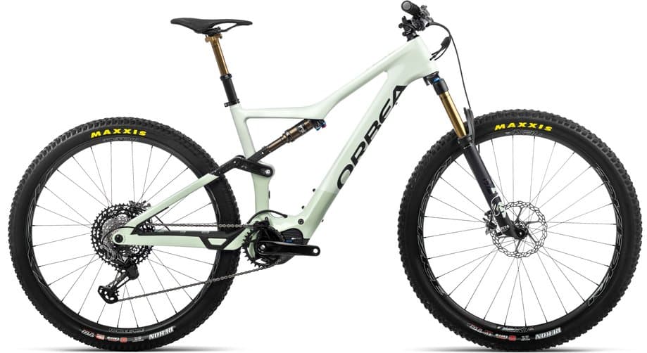 Orbea Rise M LTD Weiß Modell Aktion