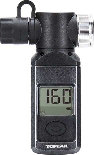 Topeak Shuttle Gauge Digital Manometer/Druckluftprüfer Schwarz Modell 2026