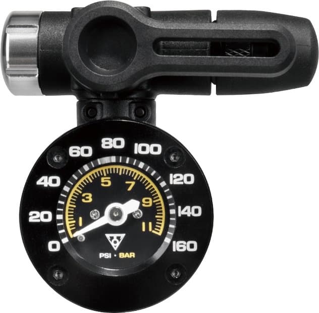Topeak Shuttle Gauge G2 Manometer/Druckluftprüfer Grau Modell 2025