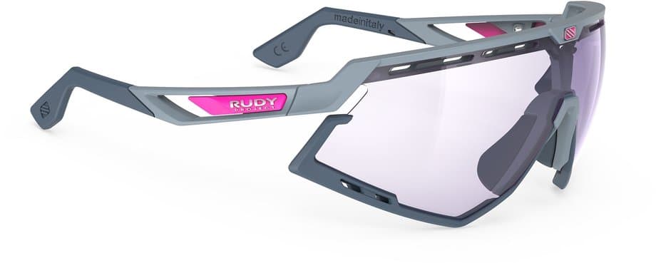 Rudy Project Defender Glacier Matte - ImpactX 2 Photochromic Laser Purple Grau Modell 2024