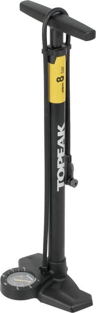 Topeak JoeBlow Urban EX Standpumpe mit TwinHead Schwarz Modell 2026